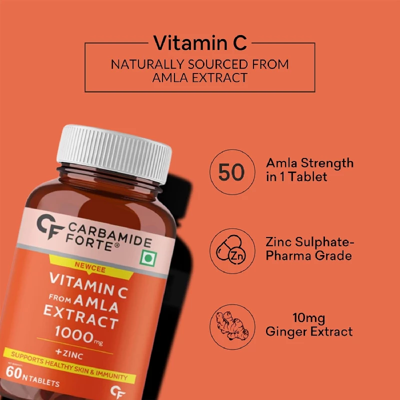 Carbamide Forte Natural Vitamin C Amla Extract, 240 g-3.webp